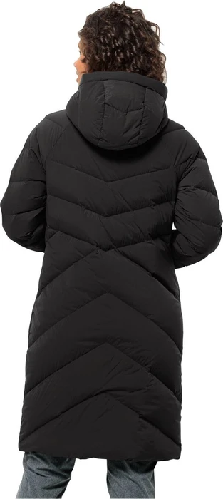 Jack Wolfskin Marienplatz Funktionsmantel schwarz (Damen)