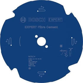 Bosch Professional Expert for Fiber Cement Kreissägeblatt 4Z, 190x1.6x20mm, 1 Stück