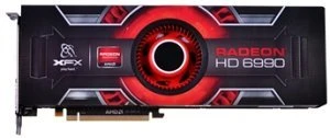 XFX Radeon HD 6990, 2x 2GB GDDR5, DVI, 4x mDP