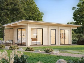Palmako Cecilia 21.8m² Gartenhaus natur
