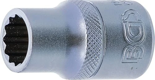 BGS technic Außenzwölfkant Steckschlüssel 1/2", 12mm