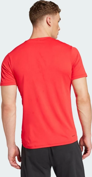 adidas Train Essentials Funktionsshirt kurzarm lucid red/black (Herren)