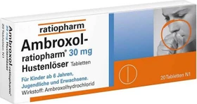 Ambroxol-ratiopharm 30mg Hustenlöser Tabletten, 20 Stück