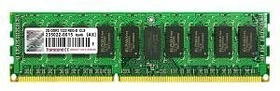Transcend RDIMM 4GB, DDR3-1600, CL11, 2RX8, reg ECC
