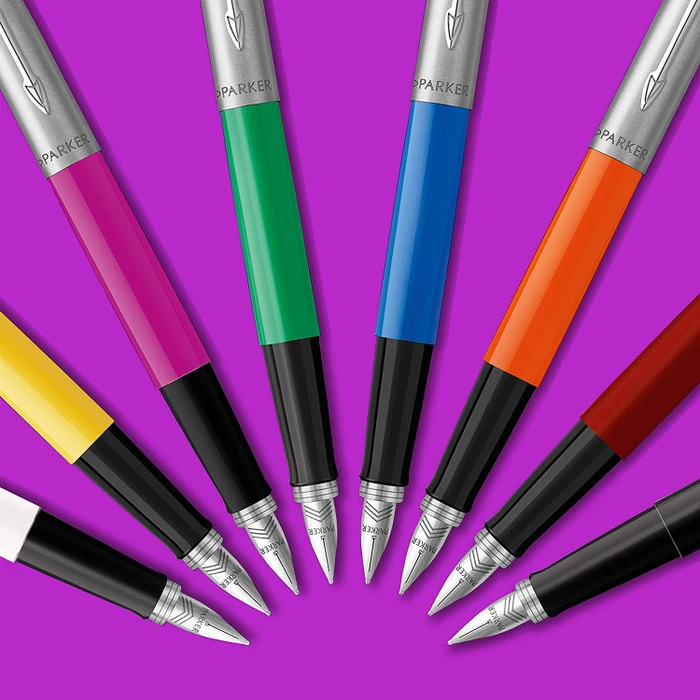 Parker Jotter Originals rot, rechte Hand, mittel