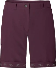 Vaude Cyclist Shorts Fahrradhose kurz cassis (Damen)