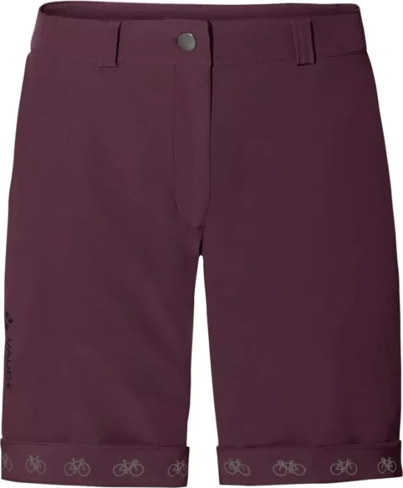 Vaude Cyclist Shorts Fahrradhose kurz cassis (Damen)