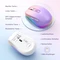 Seenda Rechargeable Wireless RGB Mouse mit Jiggler-Funktion, rosa/violett, USB Vorschaubild