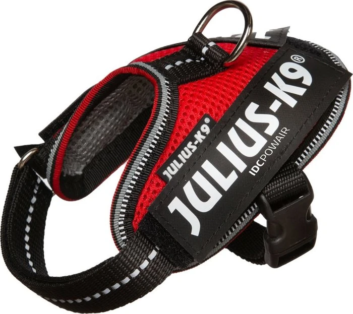 Julius K9 IDC Powair Hundegeschirr 3XS, rot