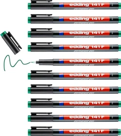 edding 141 F Folienschreiber grün, 10er-Pack