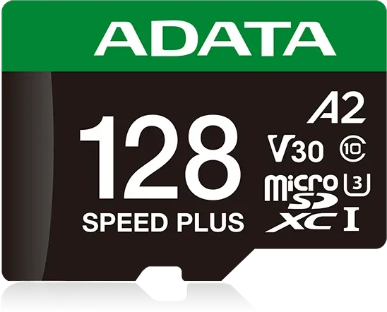ADATA SPEED PLUS R180/W160 128GB Kit, UHS-I U3, A2, Class 10