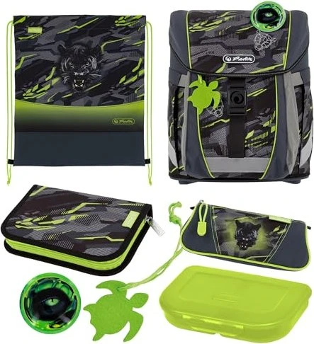 Herlitz Filo Active XL Plus Schultaschen-Set, 5-tlg.