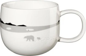 ASA Selection joy snow tracks Becher mit Henkel north pole