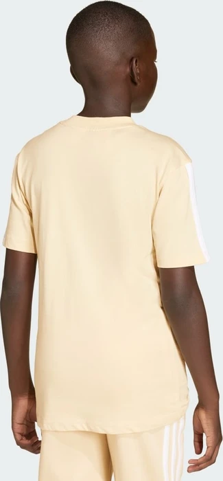 adidas Essentials T-Shirt kurzarm crystal linen/white (Junior)