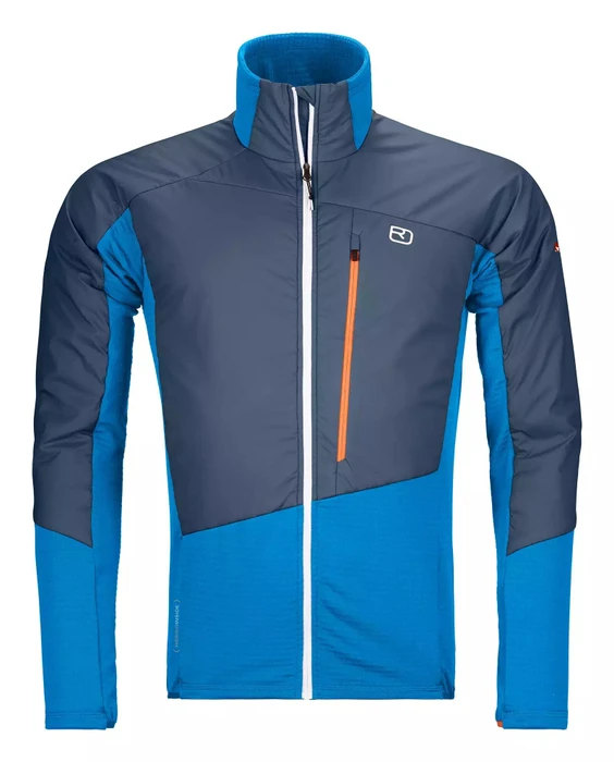 Ortovox Westalpen Swisswool Hybrid Funktionsjacke safety blue (Herren)