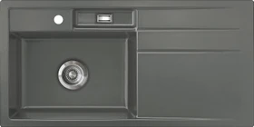 systemceram Bela 100 F Einbau Becken links lava