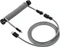 Sharkoon Skiller SGK50 Aviator Cable Set, USB-C [Stecker] auf USB-A [Stecker], Tastaturkabel (Spiral-Textilkabel), 1.85m, schwarz/grau Vorschaubild