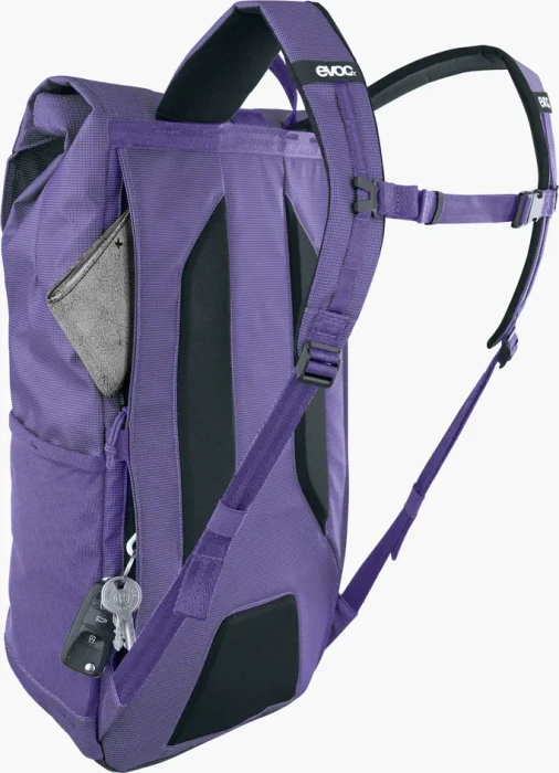 Evoc Duffle Backpack 16 violett/schwarz