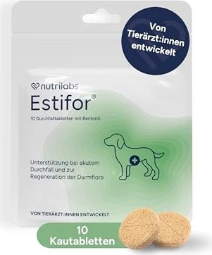 NutriLabs Estifor Kautabletten für Hunde, 10 Stück