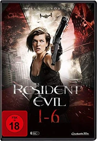 Resident Evil 1-6 (DVD)