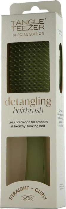 Tangle Teezer The Ultimate Detangler Matte Straight & Curly olive green