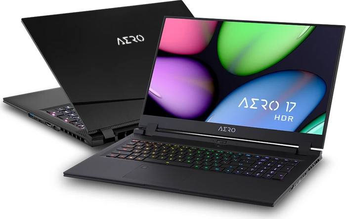 GIGABYTE AERO 17 WB-7DE1130SH, Core i7-10750H, 16GB RAM, 512GB SSD, GeForce RTX 2070 Max-Q, DE