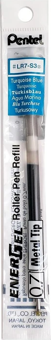 Pentel EnerGel Roller Pen LR7-S3X Tintenrollermine 0.35mm (0.7mm Ball) türkis
