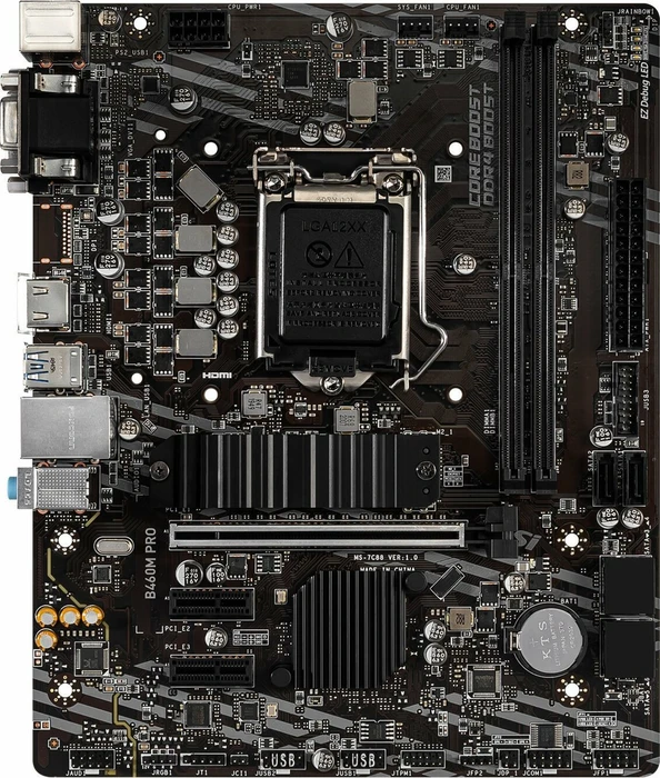 MSI B460M Pro (Intel 1200)