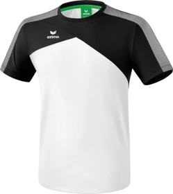 Erima Premium One 2.0 Running Laufshirt kurzarm weiß/schwarz (Herren)