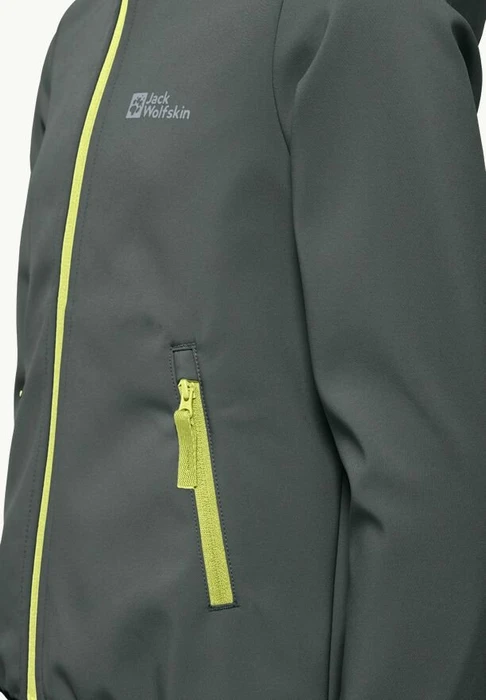 Jack Wolfskin Fourwinds Funktionsjacke slate green (Junior)