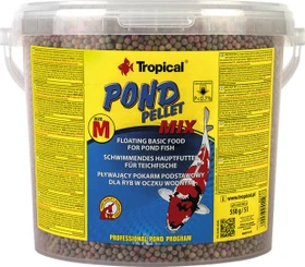 Tropical Pond Pellet Mix, M, 550g, 5l