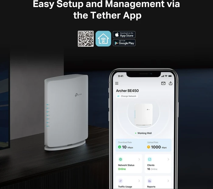 TP-Link Archer BE450, BE7200