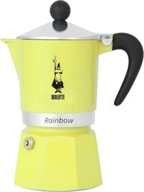 Bialetti Primavera Rainbow 6 Tassen Espressokanne gelb