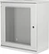 Digitus Professional SoHo-Line Wandschrank 12HE, unmontiert, Sicherheitsglastür, IP2X, grau, 400mm tief Vorschaubild
