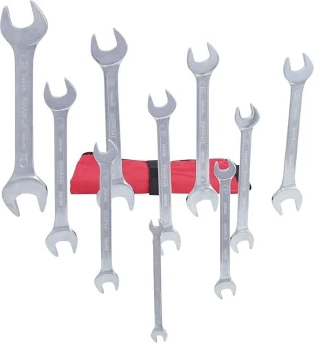 KS Tools Doppelmaulschlüssel Schraubenschlüsselsatz inkl. Tasche, 13-tlg.
