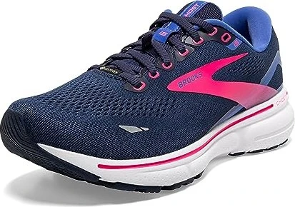 Brooks Ghost 15 GTX peacoat/blue/pink (Damen)