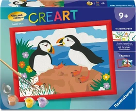 Ravensburger Malen nach Zahlen CreArt Papageientaucher