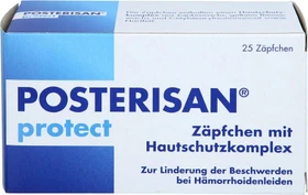 Posterisan protect Zäpfchen, 25 Stück