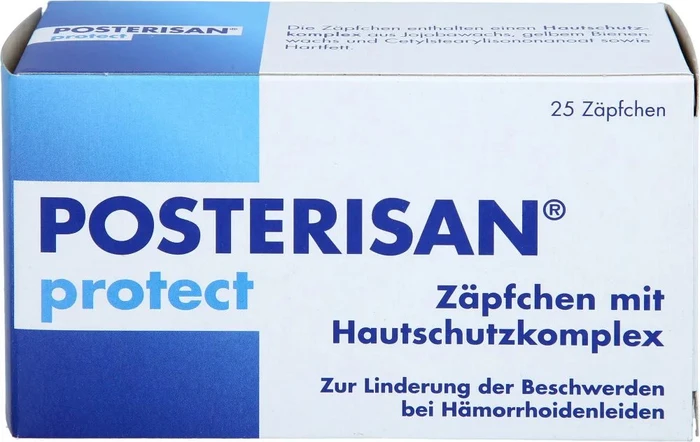 Posterisan protect Zäpfchen, 25 Stück