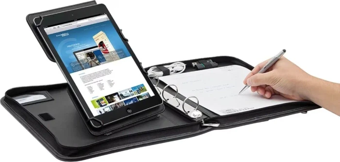 Wedo Tablet-Organizer A4 ELEGANCE, schwarz