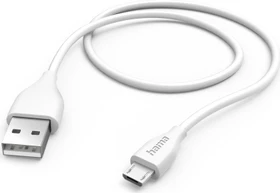 Hama Ladekabel USB-A/Micro-USB 1.5m weiß
