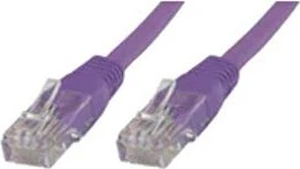 MicroConnect Patchkabel, Cat6, U/UTP, RJ-45/RJ-45, 10m, violett