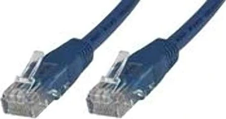 MicroConnect Patchkabel, Cat6, U/UTP, RJ-45/RJ-45, 0.3m, blau