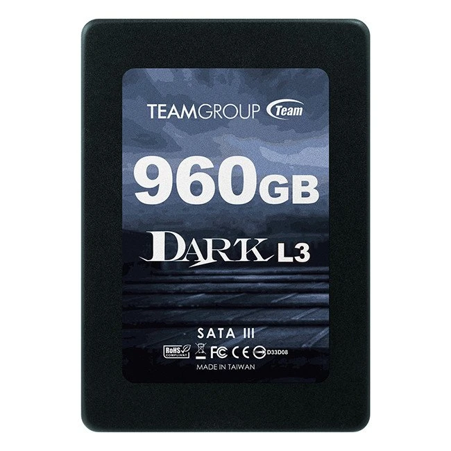 TeamGroup Dark L3 SSD 960GB, 2.5" / SATA 6Gb/s