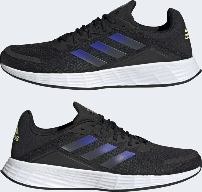 adidas Duramo SL core black/screaming green (Herren)