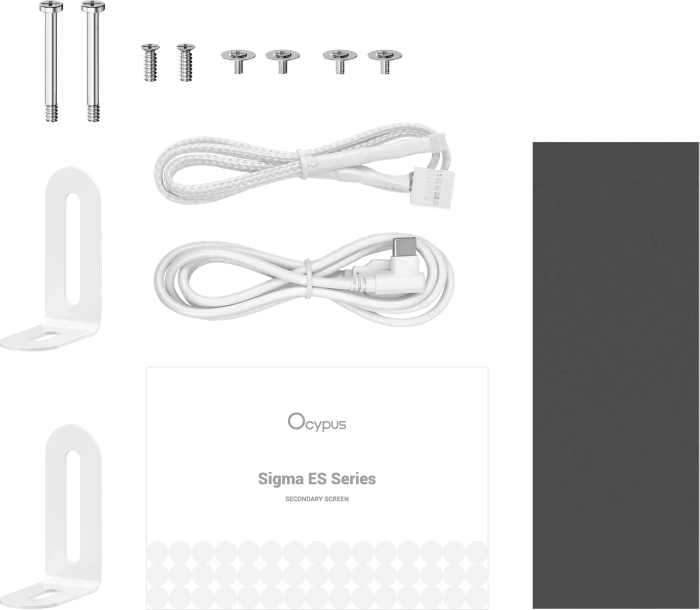 Ocypus Sigma ES916, Monitor Kit, weiß