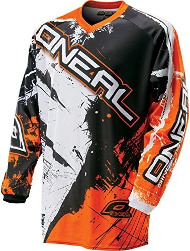O'Neal Element Shocker Trikot langarm schwarz/weiß (Herren)