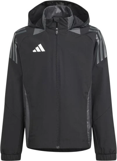 adidas Tiro 24 Competition All-Weather Jacke black/team dark grey (Junior)