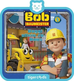 Tiger Media Tigercard Bob der Baumeister Baggi allein zu Haus