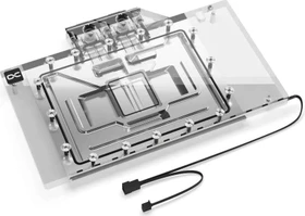 Alphacool Eisblock Aurora Acryl NVIDIA RTX 4090 Aorus Master V.2 mit Backplate